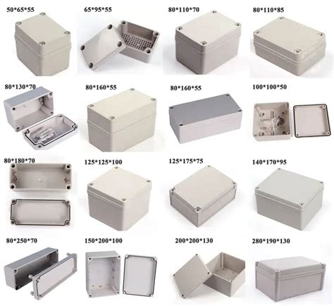 pvc junction box standard sizes|large junction box with terminals.